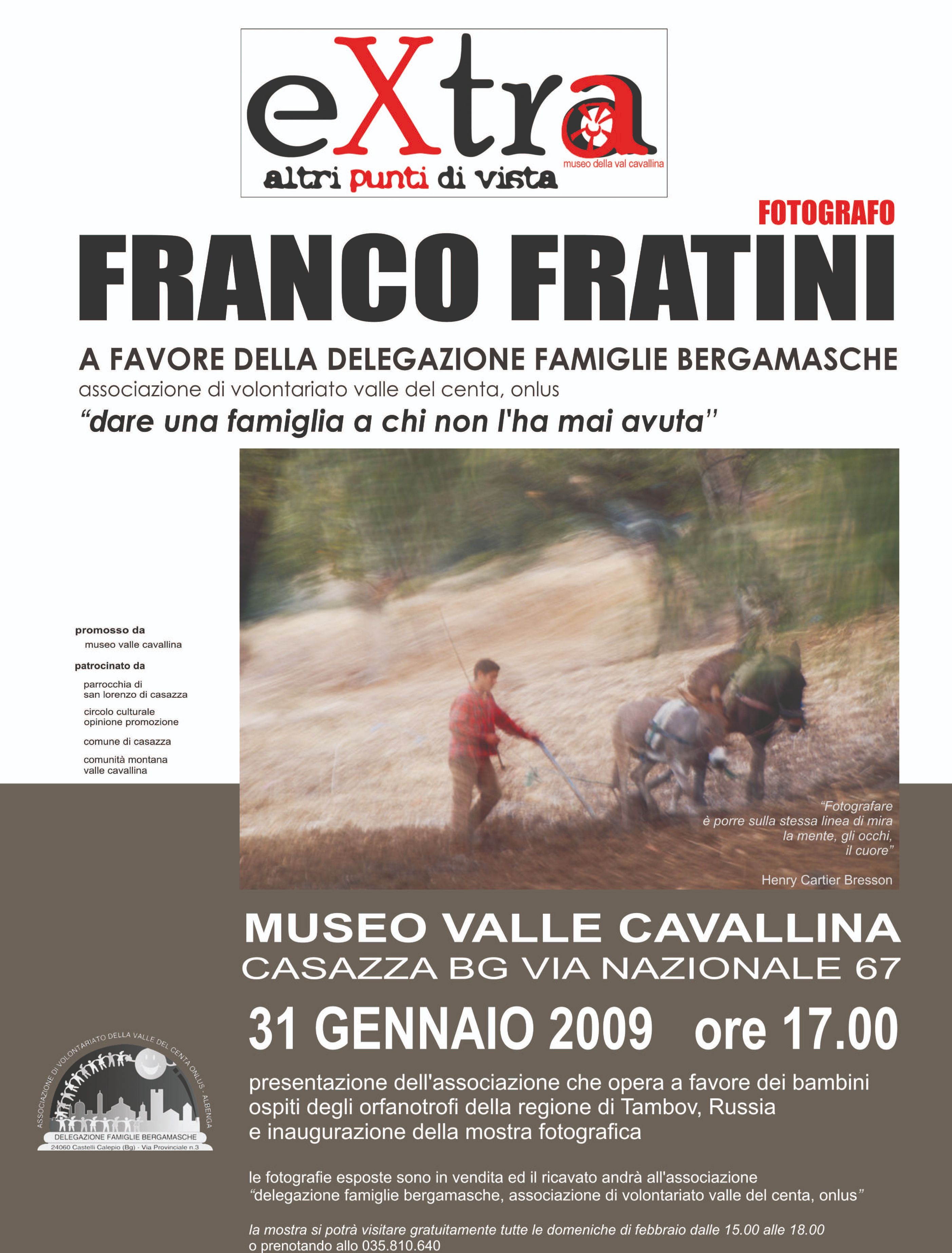 Mostra fotografica di Franco Fratini