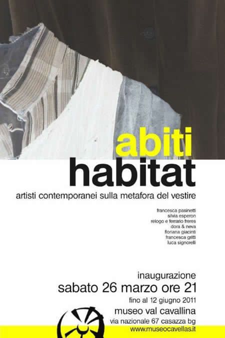 Abiti/habitat. Artisti contemporanei sulla metafora del vestire